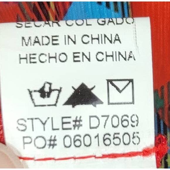 4/$20 XXZ Plaid Fit and Flare Chiffon Strappy Metal Detail Dress - Size S - Picture 7 of 7